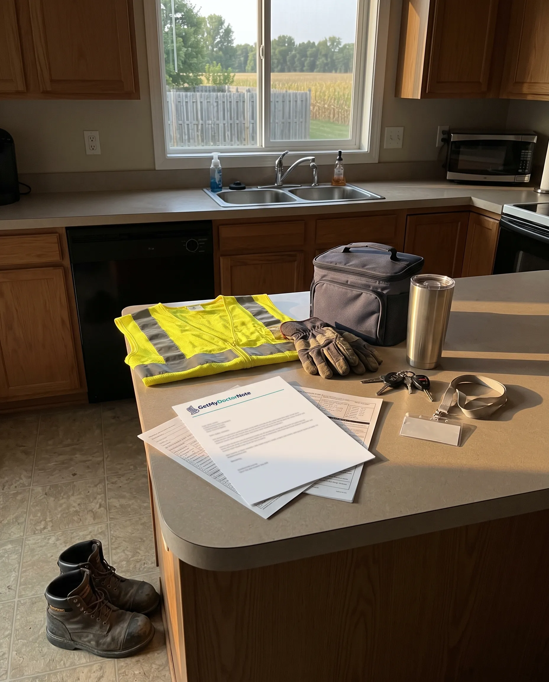 Anthony R. – Indiana with their doctor's note