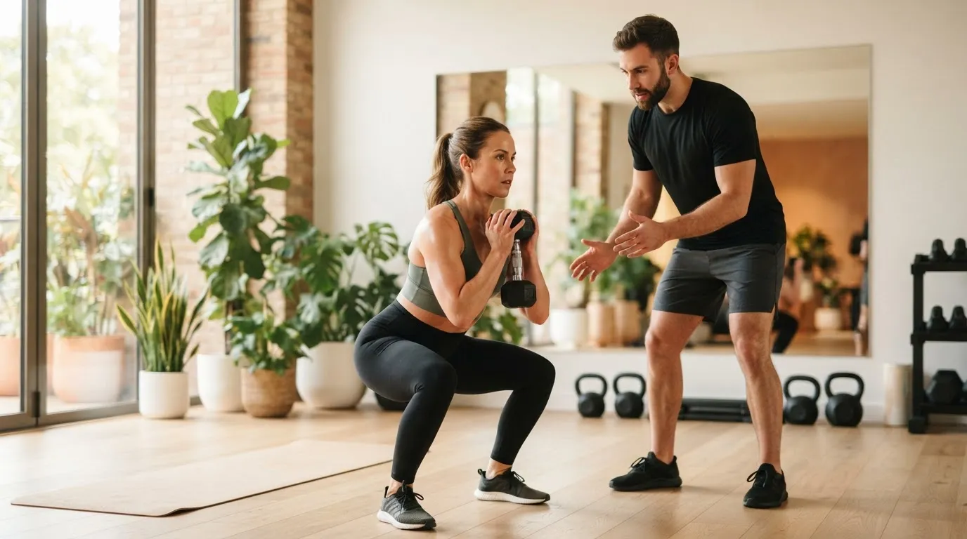 Personal training session